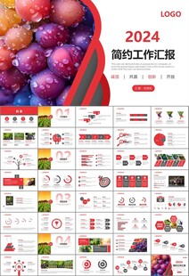 葡萄庄园新疆葡萄葡萄酒PPT