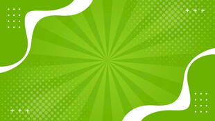 绿色放射状背景图案