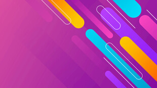 多彩渐变线条背景图