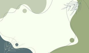 抽象风不规则形状图案