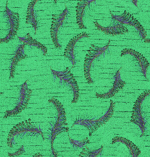 抽象 叶子 羽绒服