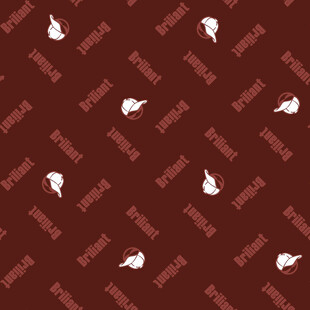 兔子图案红色背景无缝纹理