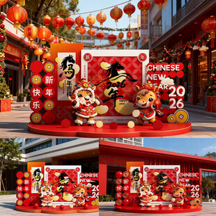 2026马年新年春节美陈