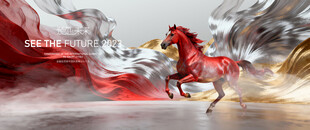 2026年 马年背景 