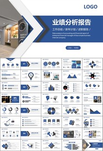 家电电器行业工作总结ppt模板