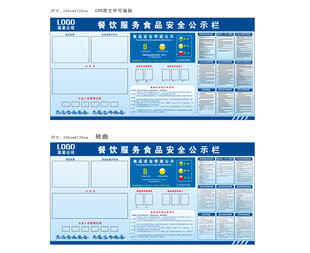 餐饮服务食品安全公示栏