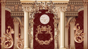 欧式婚礼 教堂婚礼 红金婚礼