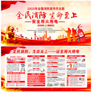 2025年全国消防宣传月