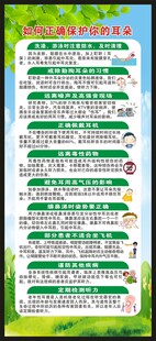 全国爱耳日展架