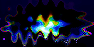 炫彩抽象光影图案