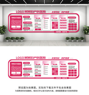 妇科医院文化墙