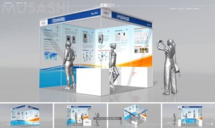 活动展位平面制作图