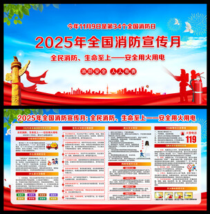消防日展板