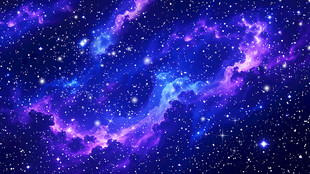 梦幻绚丽唯美星空