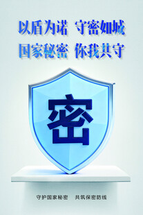 保密海报