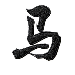 马字刺绣效果图