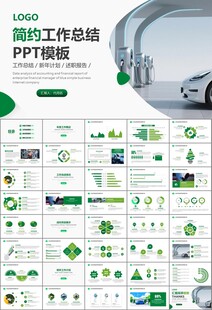 新能源汽车电动车行业PPT