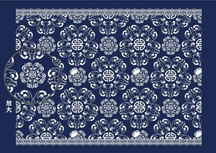 中式古典喜庆底纹