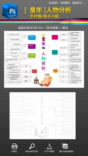 童年思维导图手抄报小报