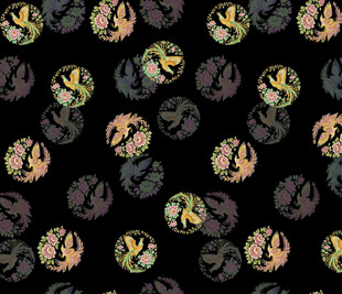 多彩抽象图案背景纹理