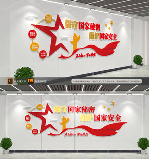 保守国家秘密维护国家安全文化墙