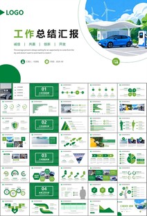 新能源汽车电动车行业PPT