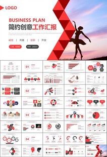 舞蹈培训芭蕾舞培训ppt