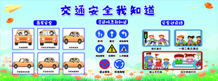交通安全知识宣传海报