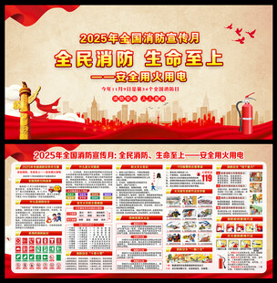 2025年全国消防宣传主题
