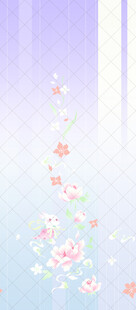 梦幻花卉背景图