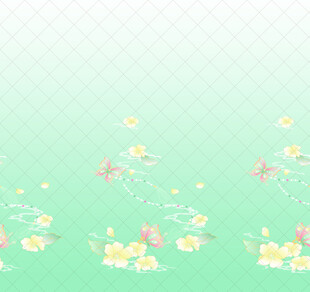 清新花卉底纹背景图