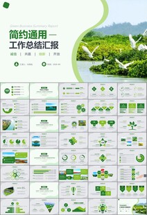 湿地环境保护生态森林业PPT