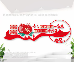 民族团结文化墙