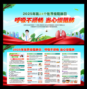 世界慢阻肺日海报