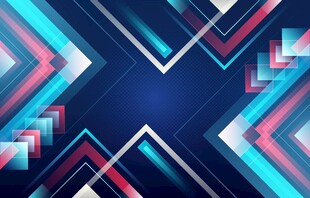 几何线条炫彩抽象背景图