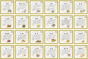 二十四节气饮食文化