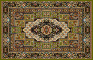 复古精美花纹地毯图案