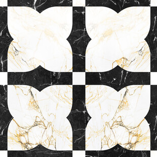 大理石花砖水磨石仿古砖