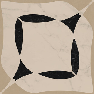 几何图案大理石地面设计