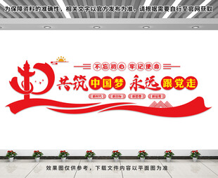 共筑中国梦永远跟党走