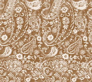 大牌复古佩斯利花纹图案