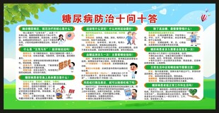 联合国糖尿病日宣传栏