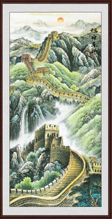 长城玄关装饰画