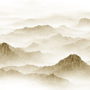 水墨群山