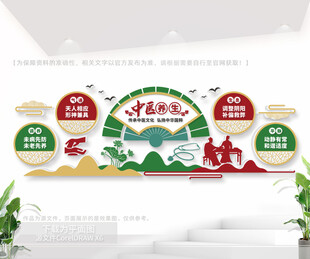 中医养生馆文化墙