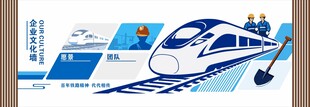 高铁文化墙