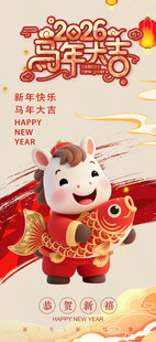 萌牛贺岁 喜庆迎新春
