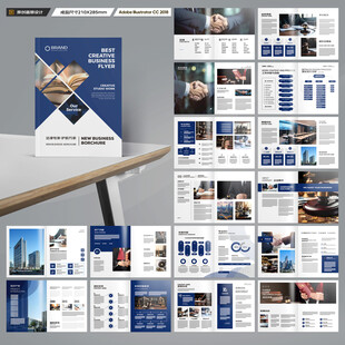 律师事务所画册版式设计