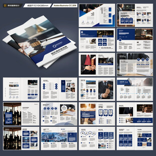 律师事务所画册版式设计