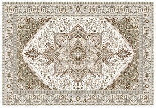 复古风几何图案地毯